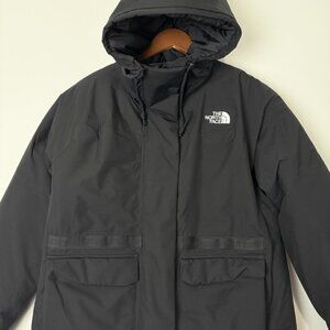 The North Face Women's Circaloft WP Hoodie Jacket Dryvent-Mono TNF Black Medium